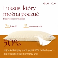 PODUSZKA PÓŁPUCHOWA 40x40 BEŻOWA ANTYALERGICZNA MIĘKKA 100% BAWEŁNA PODUSZKA PÓŁPUCHOWA 40x40 BEŻOWA ANTYALERGICZNA MIĘKKA 100% BAWEŁNA